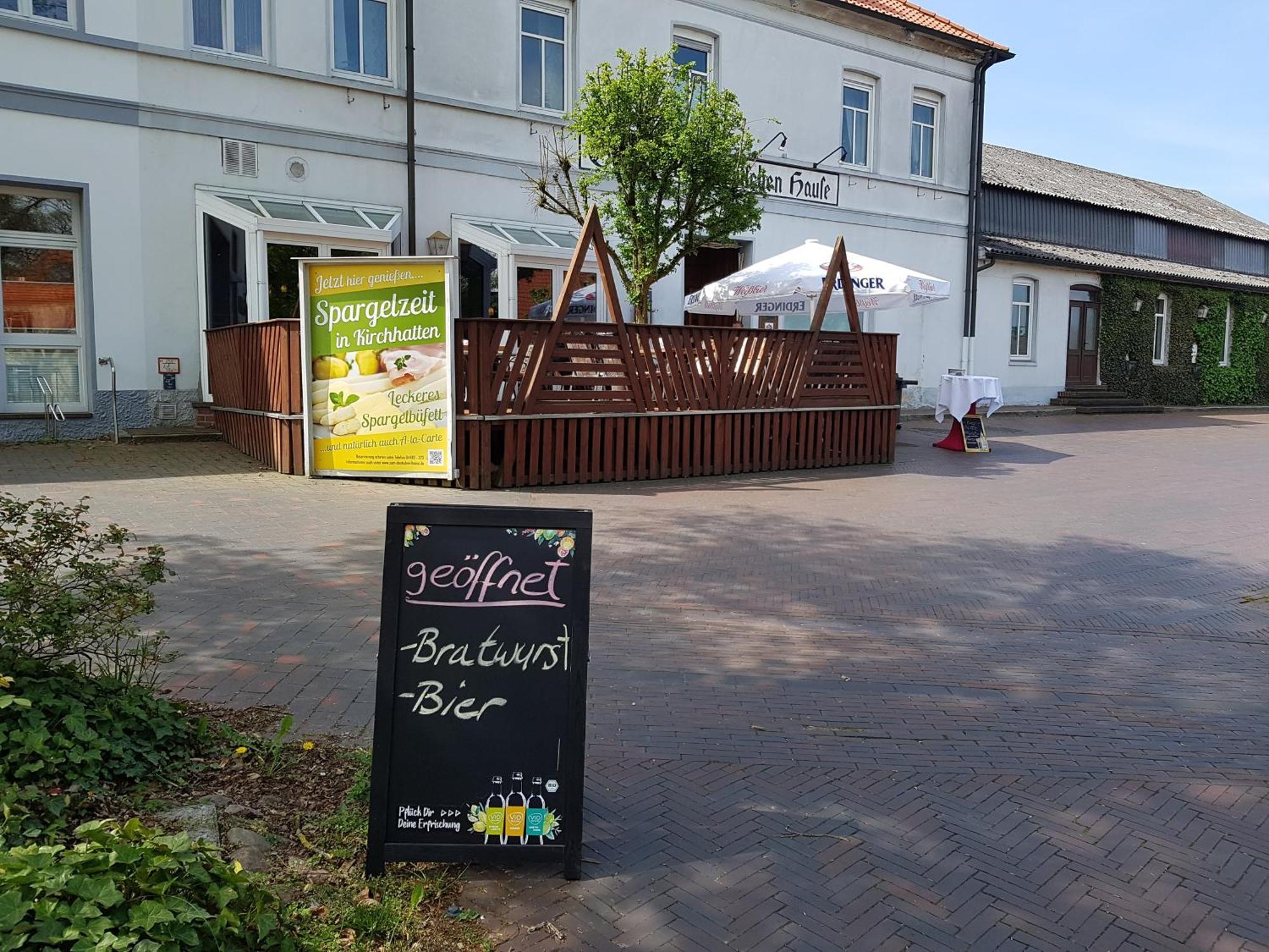 Hotel & Restaurant Zum Deutschen Hause Kirchhatten Eksteriør bilde
